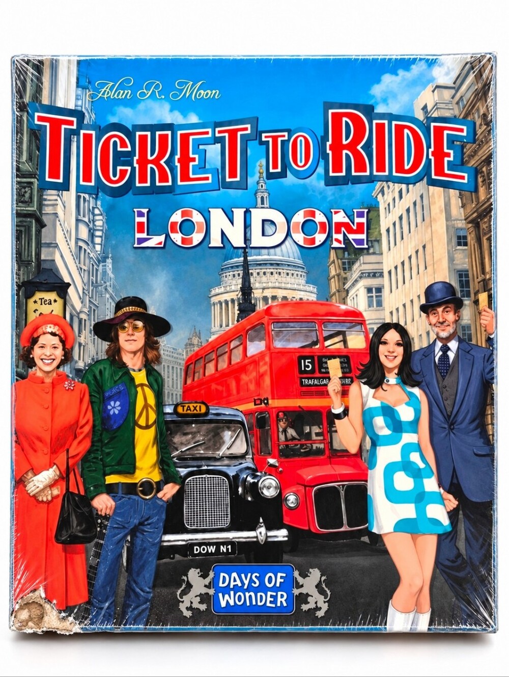 Ticket to Ride London Board Game Days of Wonder Alan R. Moon 2-4 Players 8+